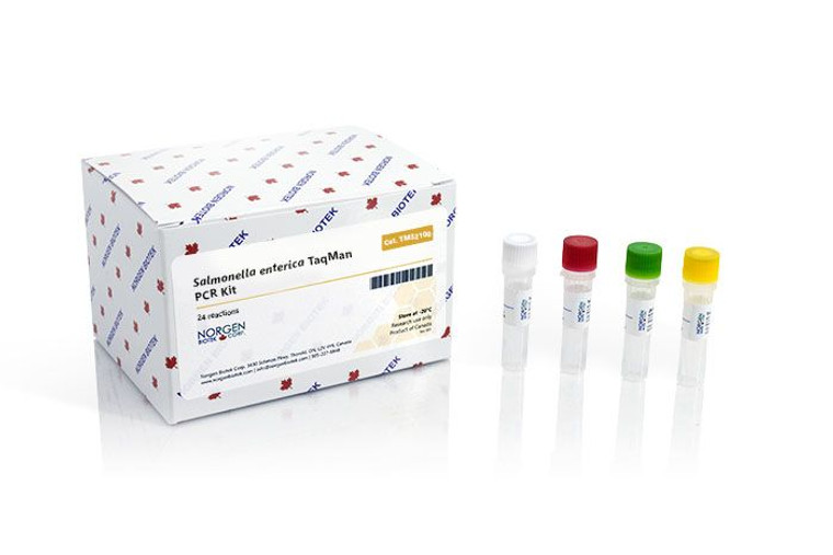 Norgen Biotek™ Salmonella enterica TaqMan PCR Kit Dx, 24 Reactions