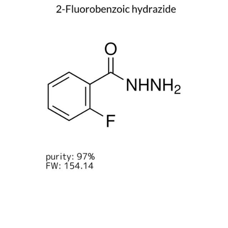 2-Fluorobenzoic hydrazide, 1 X 10 g (536288-10G)