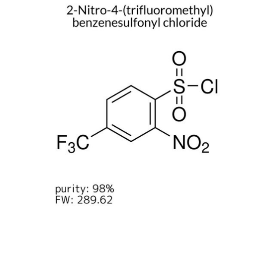 2-Nitro-4-(trifluoromethyl)benzenesulfonyl chloride, 1 X 5 g (324779-5G)