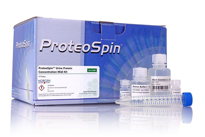 Norgen Biotek™ ProteoSpin™ Urine Protein Concentration Midi Spin Column Kit, 10 Preps