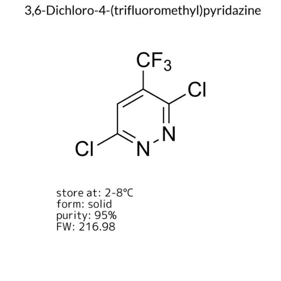 3,6-Dichloro-4-(trifluoromethyl)pyridazine, 1 X 500 mg (741272-500MG)