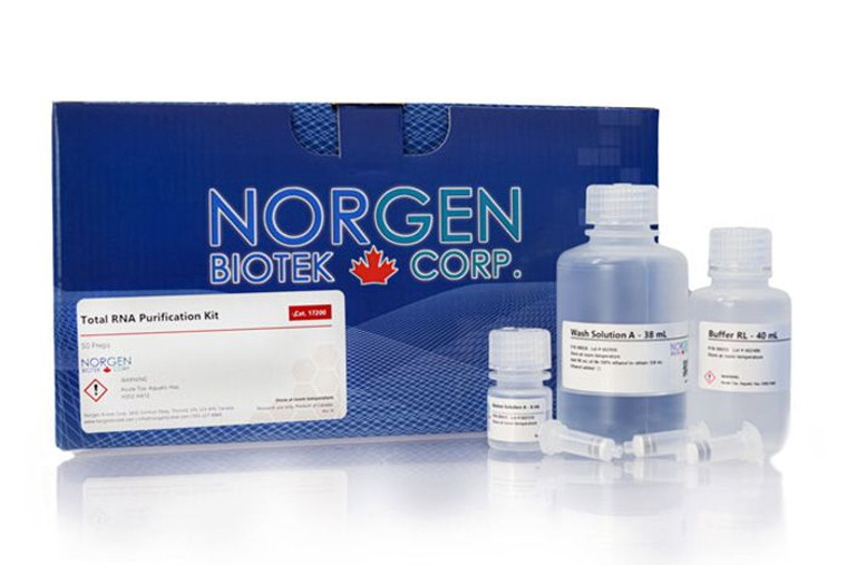 Norgen Biotek™ Total RNA Purification Kit Spin Column, 100 Preps