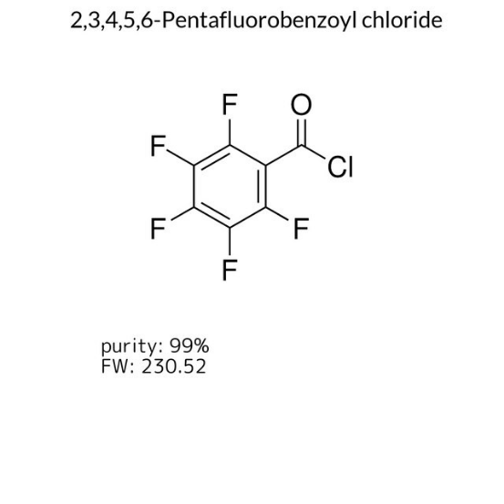 2,3,4,5,6-Pentafluorobenzoyl chloride, 1 X 5 g (103772-5G)