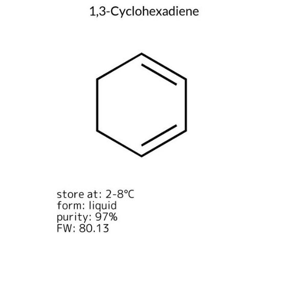 1,3-Cyclohexadiene, 1 X 5 mL (C100005-5ML)
