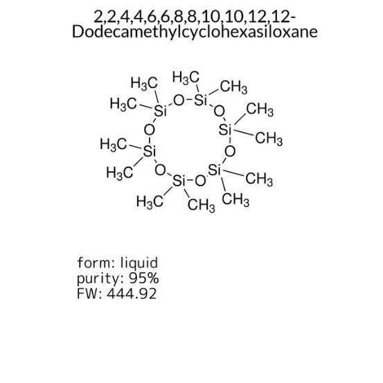 2,2,4,4,6,6,8,8,10,10,12,12-Dodecamethylcyclohexasiloxane, 1 X 250 mg (796859-250MG)