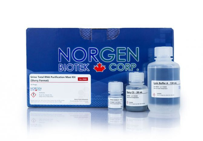 Norgen Biotek™ Urine Total RNA Purification Maxi Kit Dx (Slurry Format), 50 Preps