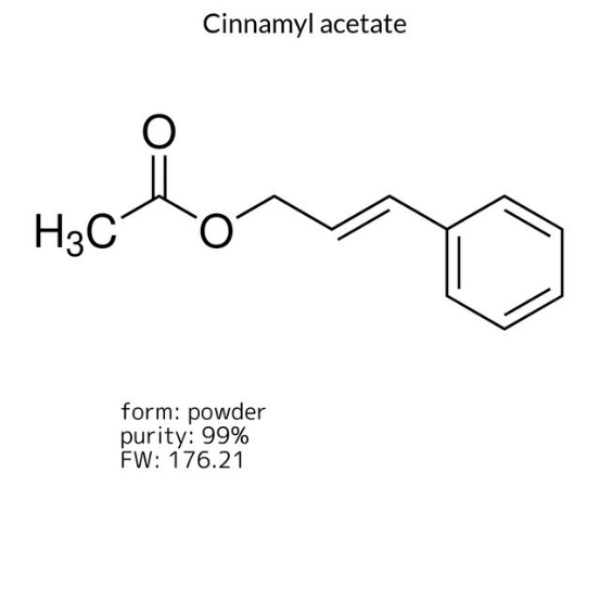 Cinnamyl acetate, 1 X 250 mL (166170-250ML)