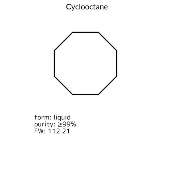 Cyclooctane, 1 X 100 mL (C109401-100ML)