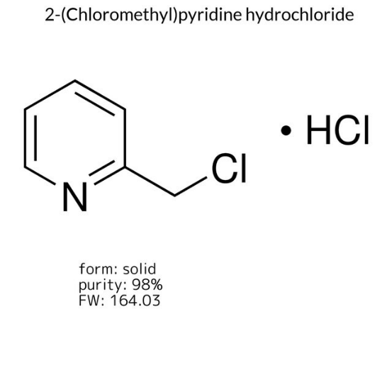 2-(Chloromethyl)pyridine hydrochloride, 1 X 5 g (162701-5G)