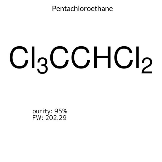 Pentachloroethane, 1 X 5 mL (P2000-5ML-A)