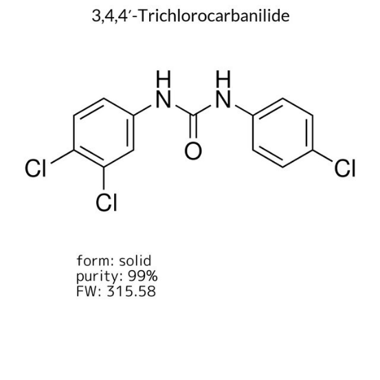 3,4,4′-Trichlorocarbanilide, 1 X 5 g (105937-5G)