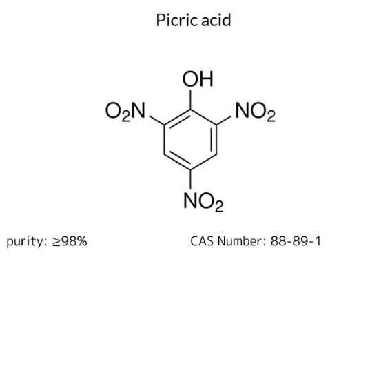 Picric acid, 1 X 100 g (197378-100G)