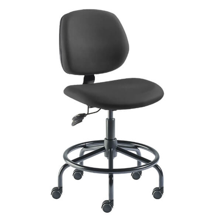 BioFit® MVMT™ Tech Series HD Heavy-Duty  ISO 7 Cleanroom Swivel Chairs | Standard Components