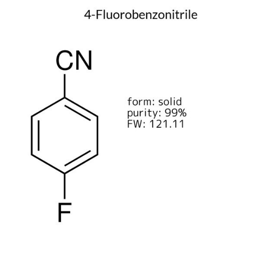 4-Fluorobenzonitrile, 1 X 25 g (139416-25G)