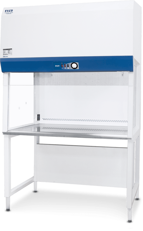 Esco® Airstream  Vertical Laminar Flow Clean Benches, Stainless Steel Sides, (LVS-4AS-F9) 4ft, Fixed Sash 115 Volt 60 Hz