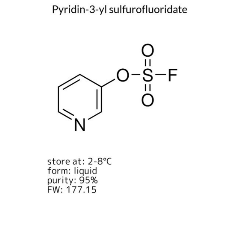 Pyridin-3-yl sulfurofluoridate, 1 X 500 mg (ALD00586-500MG)