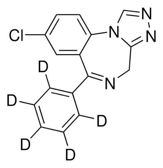 Estazolam-d₅ solution, 1 X 1 mL (E-903-1ML)