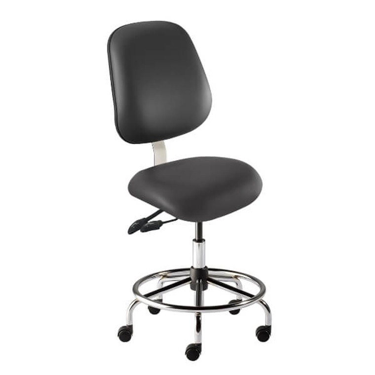 BioFit® Amherst Series Cast Aluminium Base ESD Ergonomic Swivel Chairs | Standard Components
