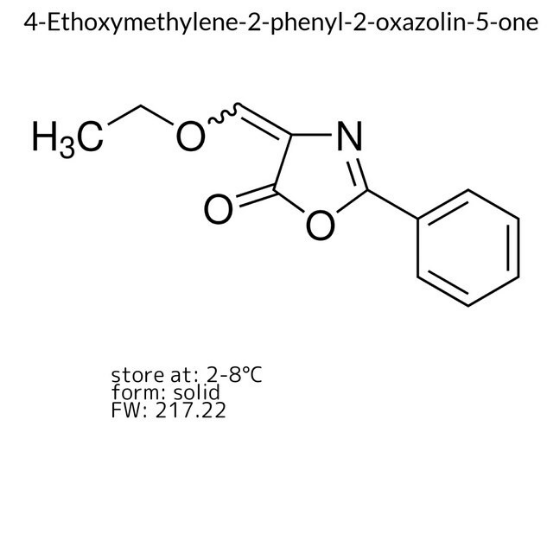 4-Ethoxymethylene-2-phenyl-2-oxazolin-5-one, 1 X 1 g (862207-1G-A)