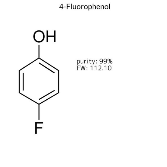4-Fluorophenol, 1 X 25 g (F13207-25G)