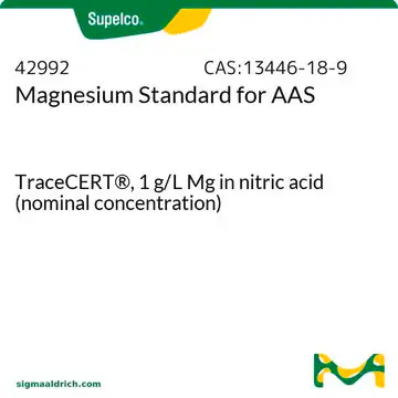Magnesium Standard for AAS, 1 X 250 mL (42992-250ML)