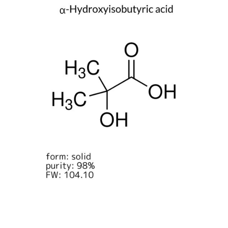 α-Hydroxyisobutyric acid, 1 X 25 g (164976-25G)