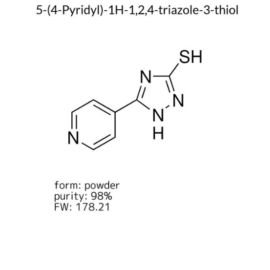 5-(4-Pyridyl)-1H-1,2,4-triazole-3-thiol, 1 X 1 g (438901-1G)