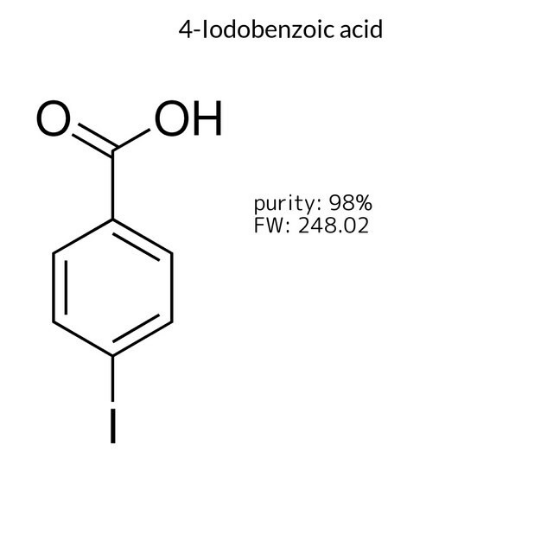 4-Iodobenzoic acid, 1 X 5 g (206547-5G)