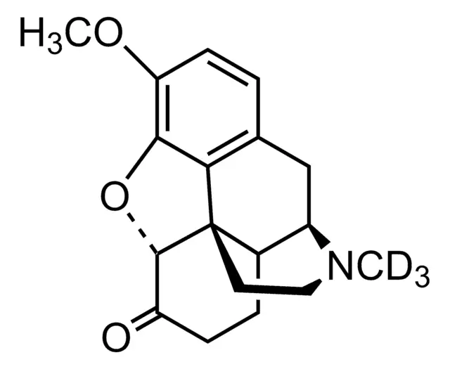 Hydrocodone-D₃ solution, 1 X 1 mL (H-005-1ML)