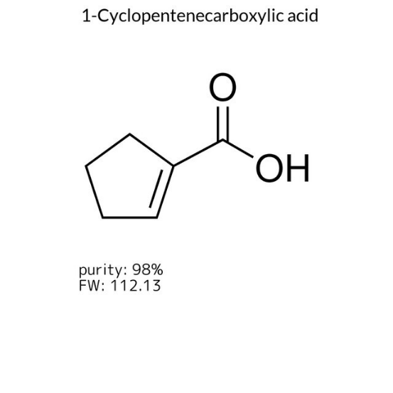 1-Cyclopentenecarboxylic acid, 1 X 5 g (328324-5G)