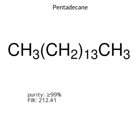 Pentadecane, 1 X 25 g (P3406-25G)