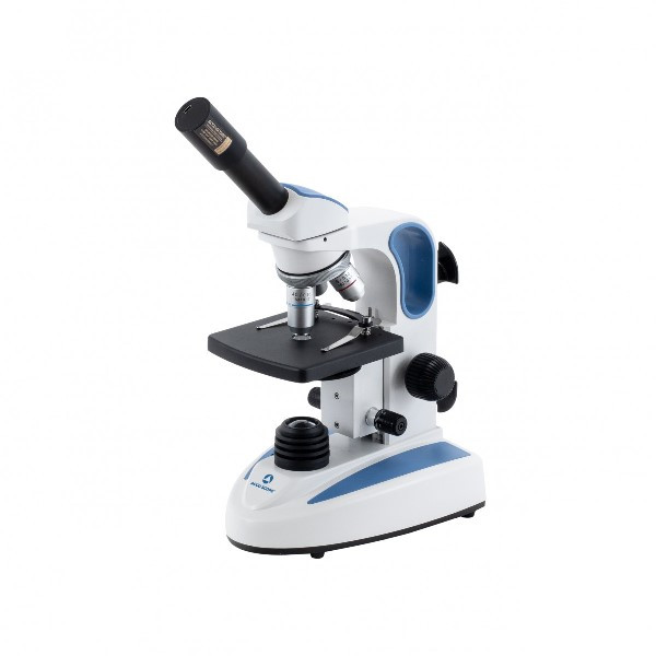 Accu-Scope® EXM-150-EP, Monocular Cordless Microscope with Disc Diaphragm, Rechargeable, 5MP Digital Eyepiece Camera