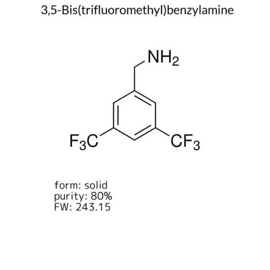 3,5-Bis(trifluoromethyl)benzylamine, 1 X 5 g (263389-5G)