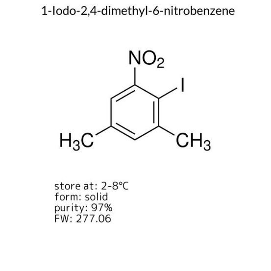 1-Iodo-2,4-dimethyl-6-nitrobenzene, 1 X 5 g (734241-5G)