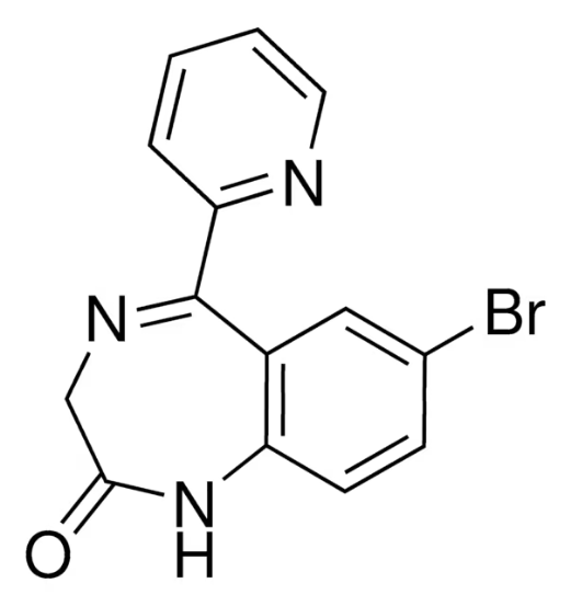 Bromazepam solution, 1 X 1 mL (B-903-1ML)