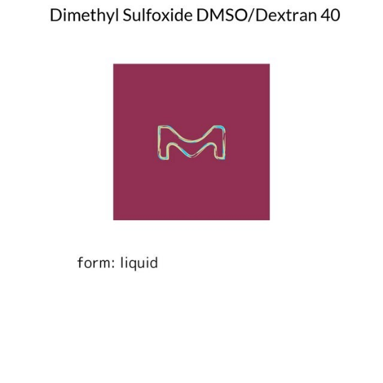 Dimethyl Sulfoxide DMSO/Dextran 40, 1 X 50 mL (D2447-50ML)