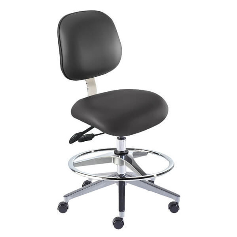 BioFit® Elite Series Cast Aluminum Base ISO 4/ESD Ergonomic Swivel Chairs | Standard Components