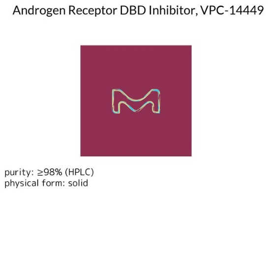 Androgen Receptor DBD Inhibitor, VPC-14449, 1 X 10 mg (5329960001)