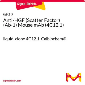 Anti-HGF (Scatter Factor) (Ab-1) Mouse mAb (4C12.1), 100 µG (GF39-100UG)