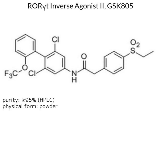 RORγt Inverse Agonist II, GSK805, 1 X 10 mg (5313690001)
