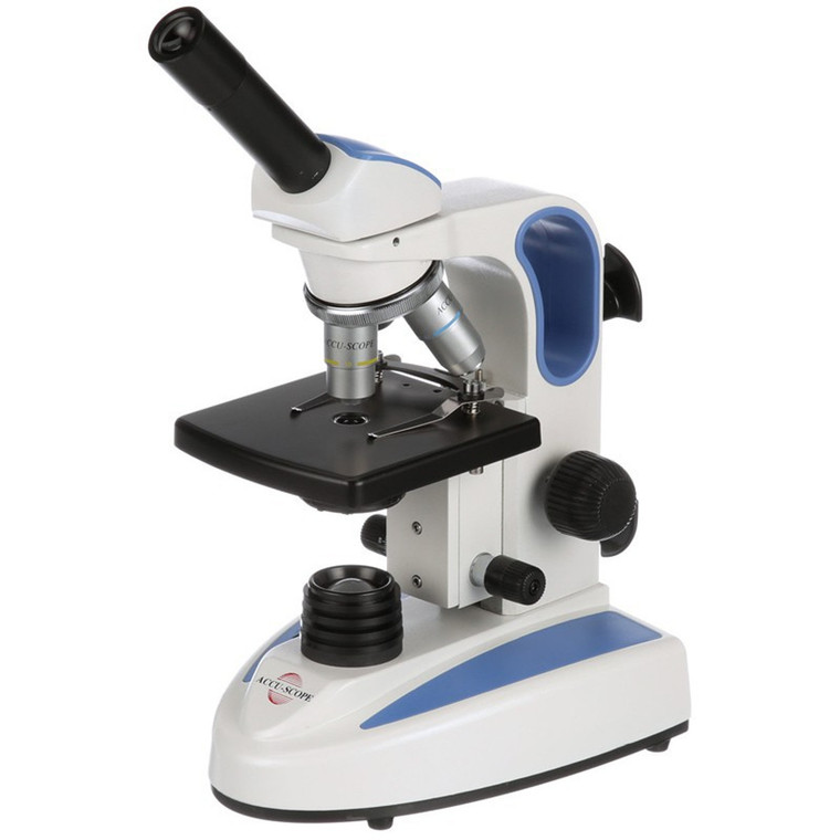Accu-Scope® EXM-150-I, Monocular Cordless Microscope with Iris Diaphragm, Rechargeable