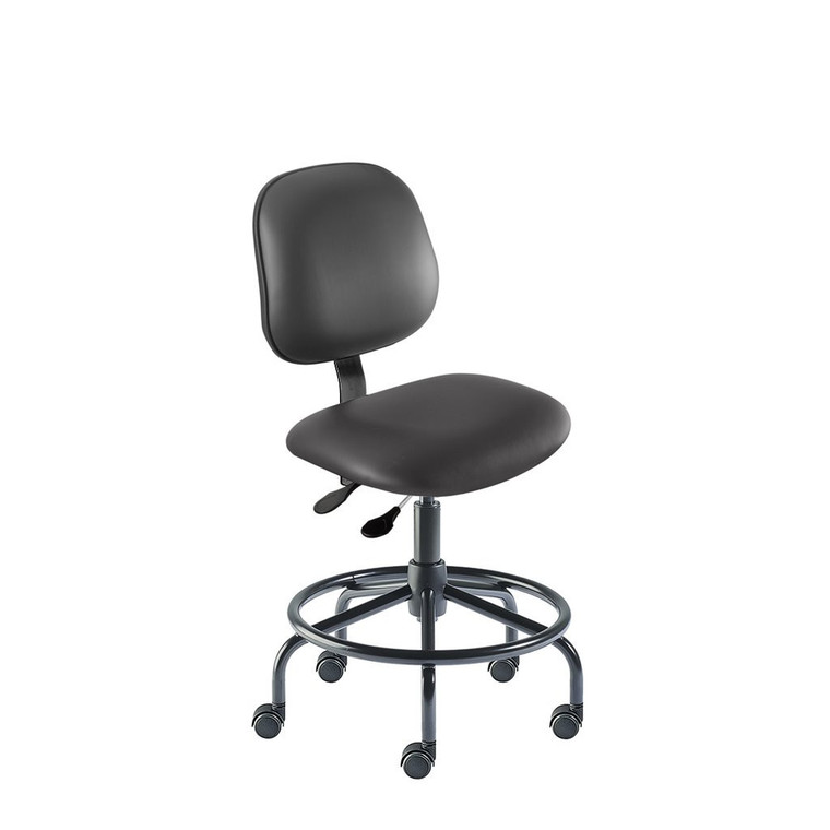 BioFit® Belize Series Steel Base ISO 8 Cleanroom Ergonomic Swivel Chair | Standard Components