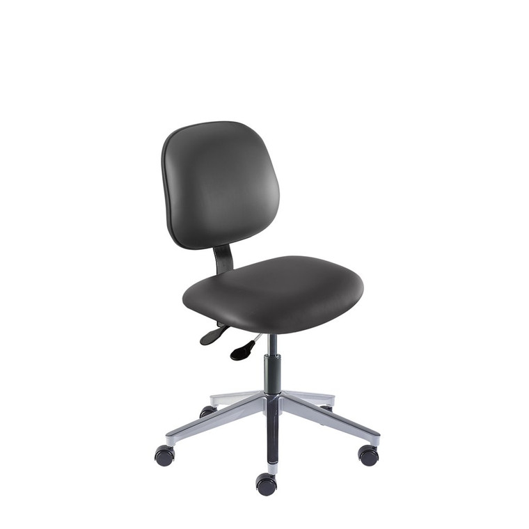 BioFit® Belize Series Steel Aluminum Base ESD Ergonomic Swivel Chair | Standard Components