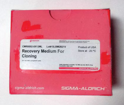 Recovery Medium for Cloning, 8 X 12 mL (CMR0002-8X12ML)
