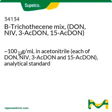 B-Trichothecene mix, (DON, NIV, 3-AcDON, 15-AcDON), 1 X 1 mL (34134-1ML)