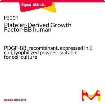 Platelet-Derived Growth Factor-BB human, 1 X 10 µG (P3201-10UG)