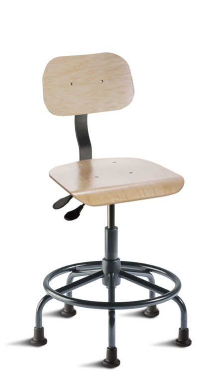 BioFit® Willow Series Tubular Steel Base Ergonomic Swivel Chair | Standard Components