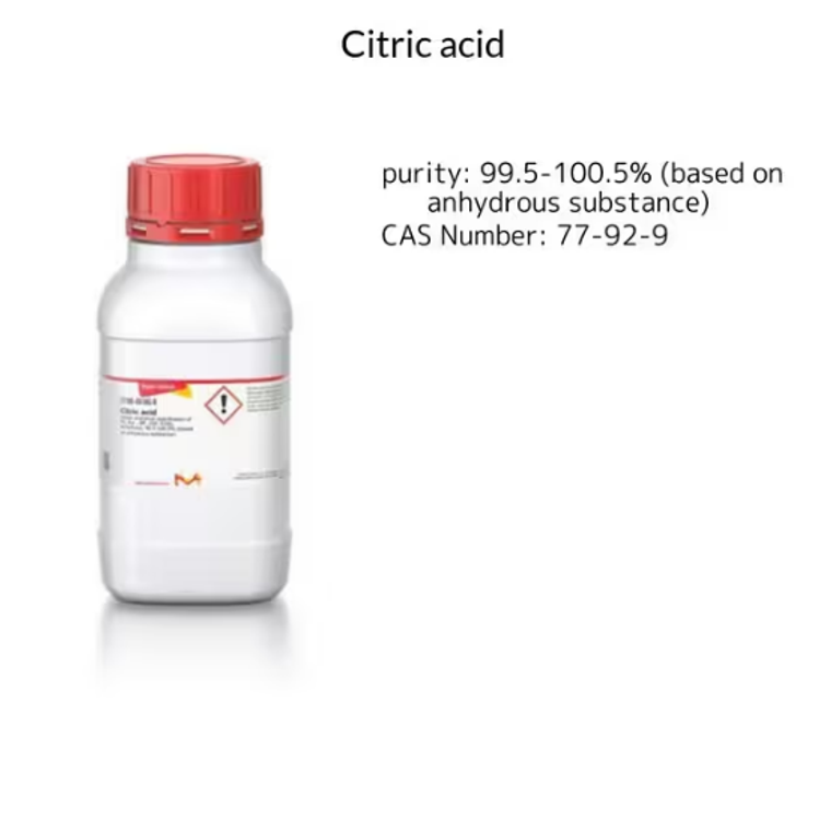 Citric acid, 1 X 2.5 kg (27109-2.5KG-R)