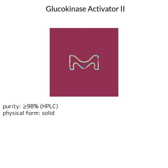 Glucokinase Activator II, 1 X 10 mg (5004870001)