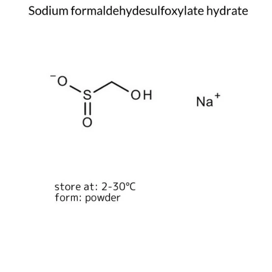 Sodium formaldehydesulfoxylate hydrate, 1 X 25 kg (8064559025)